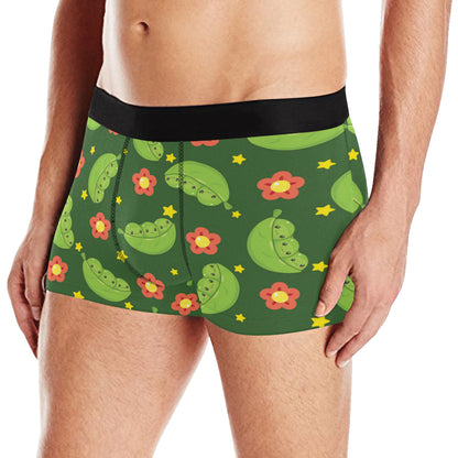 Peas Pattern Print Design A01 Men's Boxer Briefs