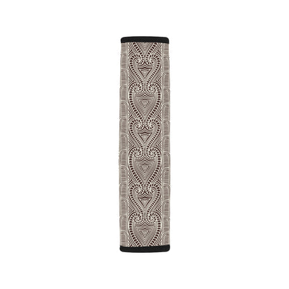 Maori Pattern Print Design 04 Car Seat Belt Cover