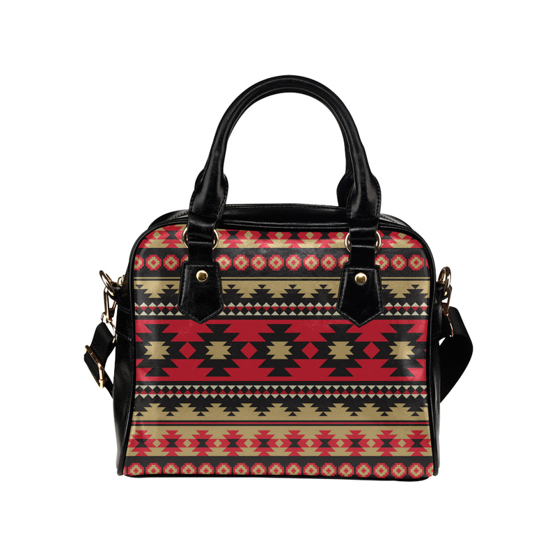 Navajo Pattern Print Design A04 Shoulder Handbag