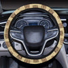 Totem Tiki Style Themed Design Steering Wheel Cover with Elastic Edge