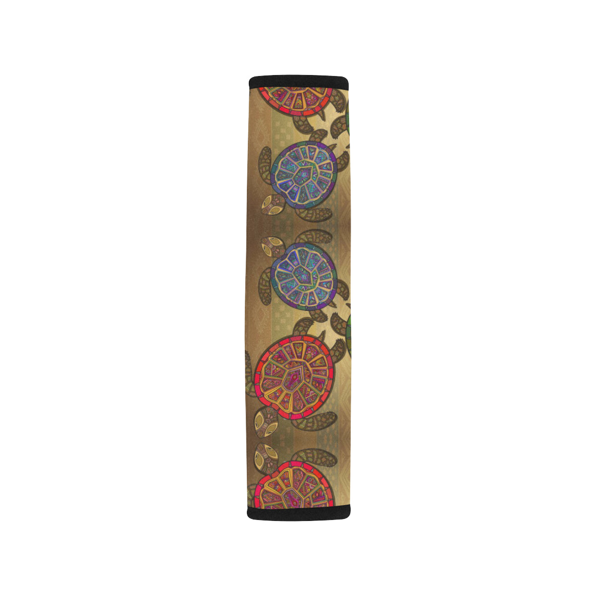Sea Turtle Tribal Colorful Car Seat Belt Cover
