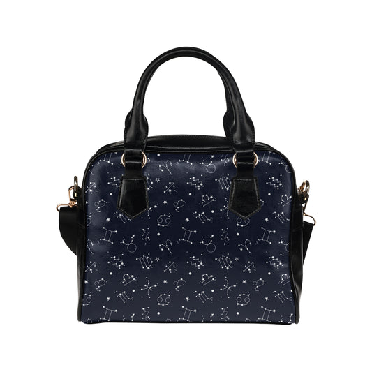 Constellation Pattern Print Design 05 Shoulder Handbag