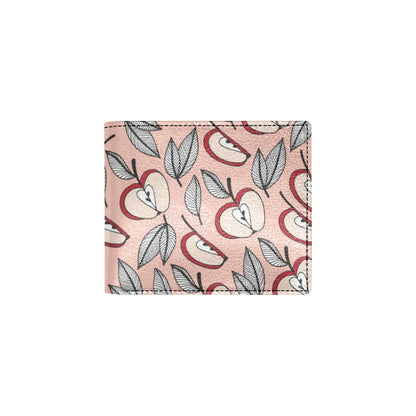 Apple Pattern Print Design AP04 Men's ID Card Wallet