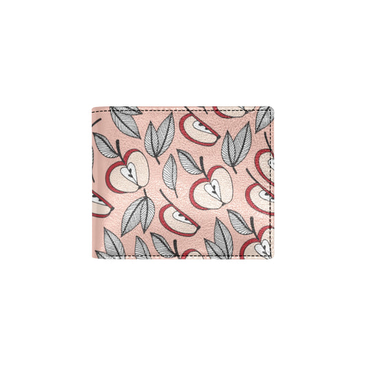 Apple Pattern Print Design AP04 Men's ID Card Wallet