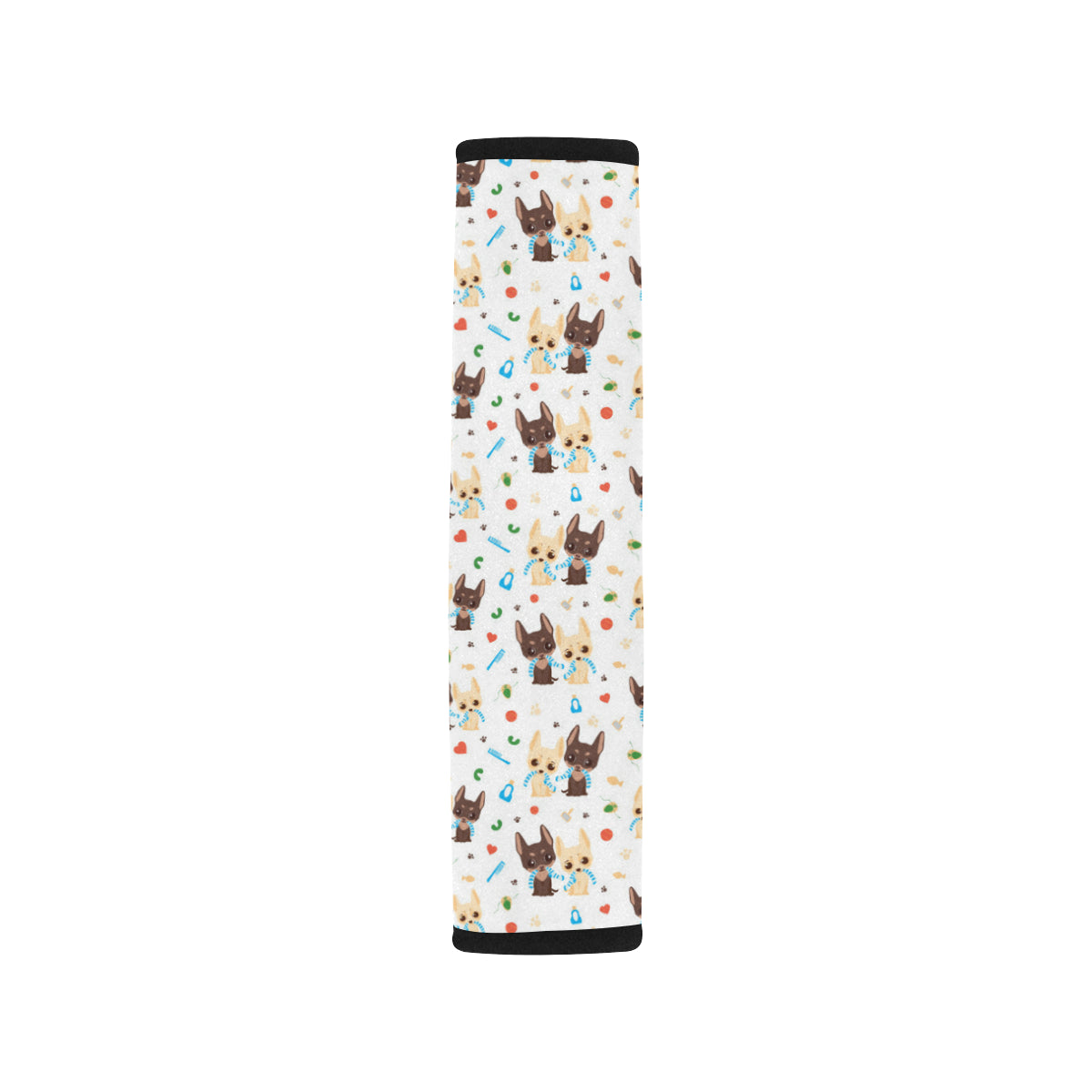 Chihuahua Pattern Print Design 06 Car Seat Belt Cover