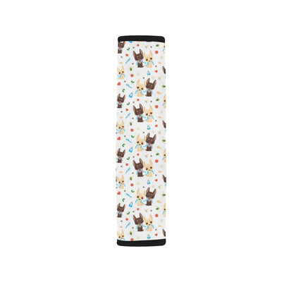 Chihuahua Pattern Print Design 06 Car Seat Belt Cover