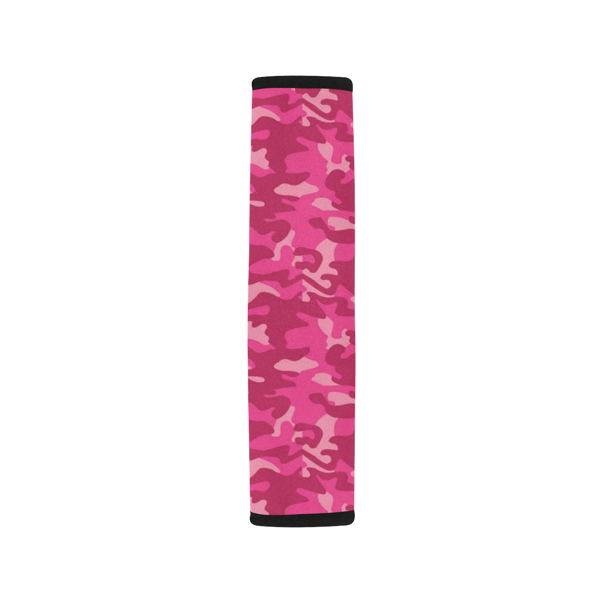 Camo Pink Pattern Print Design 01 Car Seat Belt Cover