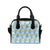 Angel Musician Pattern Print Design 09 Shoulder Handbag