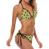 Papaya Pattern Print Design PP03 Bikini