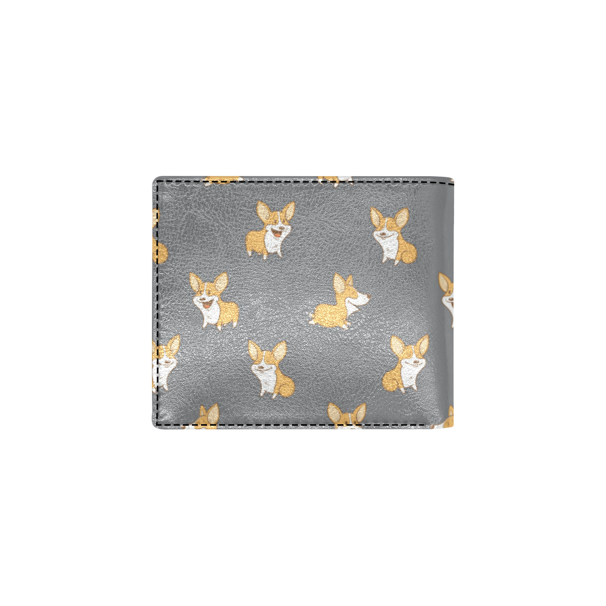 Pembroke Welsh Corgis Pattern Print Design A02 Men's ID Card Wallet