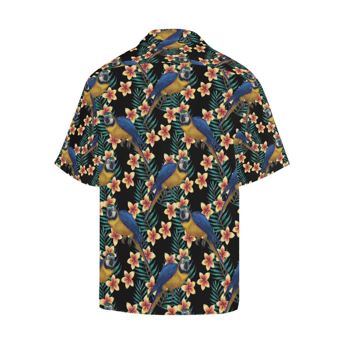 Macaw Pattern Print Design 01 Men's Hawaiian Shirt