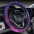 Celestial Purple Blue Galaxy Steering Wheel Cover with Elastic Edge