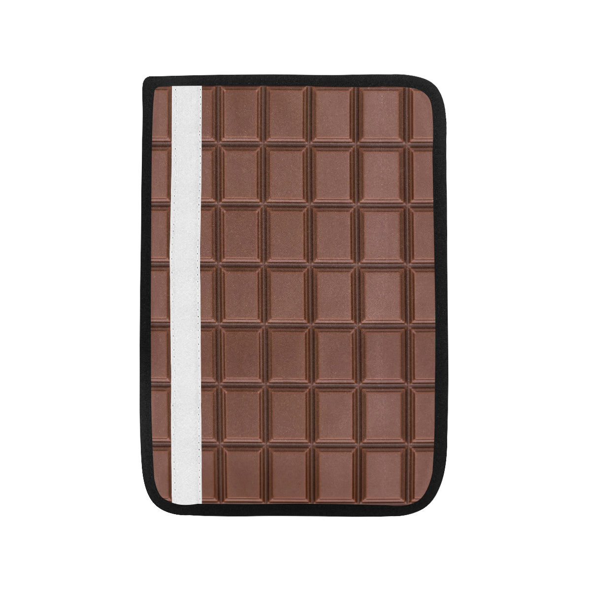 Chocolate Pattern Print Design 03 Car Seat Belt Cover