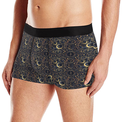 Celestial Pattern Print Design 04 Men's Boxer Briefs
