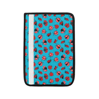 Ladybug Action Print Pattern Car Seat Belt Cover