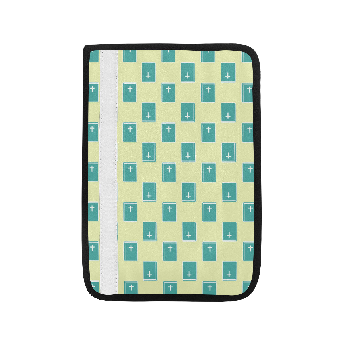 Bible Pattern Print Design 04 Car Seat Belt Cover
