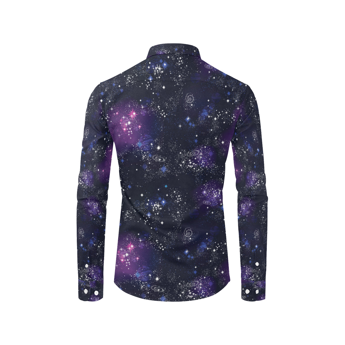 Cosmic Pattern Print Design 03 Men's Long Sleeve Shirt