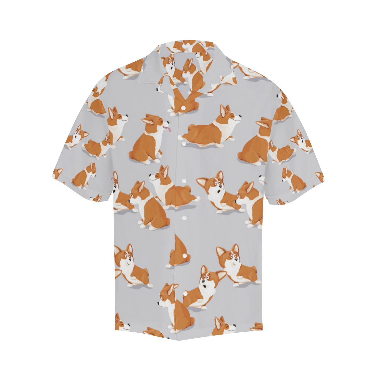 Pembroke Welsh Corgis Pattern Print Design A04 Men's Hawaiian Shirt