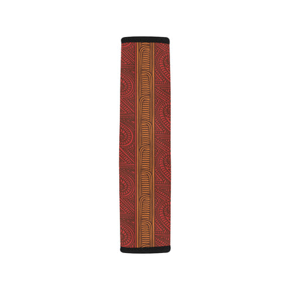 Maori Pattern Print Design 05 Car Seat Belt Cover