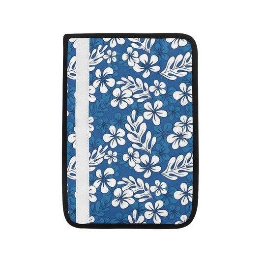 Plumeria Pattern Print Design PM015 Car Seat Belt Cover