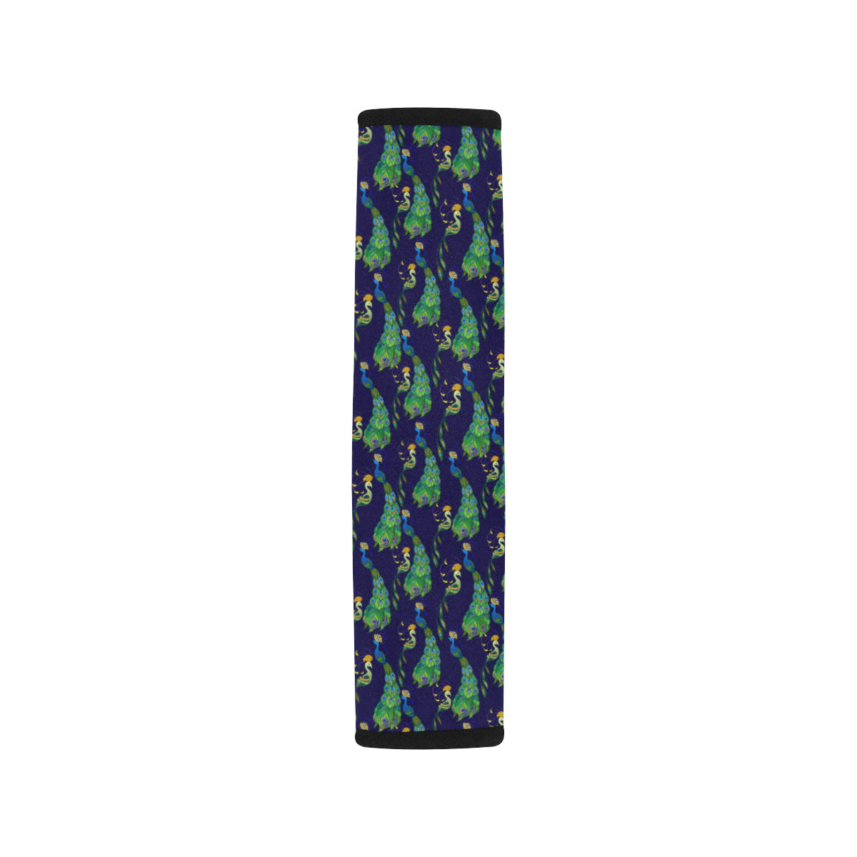 Peacock Art Design Print Car Seat Belt Cover