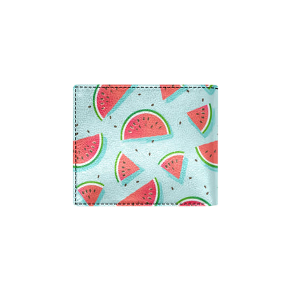 Watermelon Pattern Print Design WM03 Men's ID Card Wallet