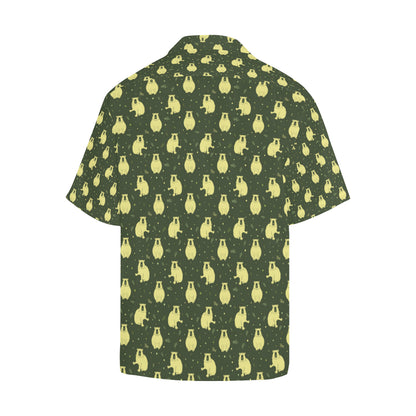 Capybara Pattern Print Design 03 Men's Hawaiian Shirt