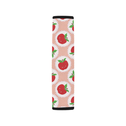 Apple Pattern Print Design AP08 Car Seat Belt Cover