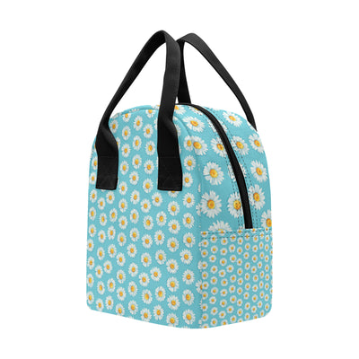 Daisy Pattern Print Design DS03 Insulated Lunch Bag