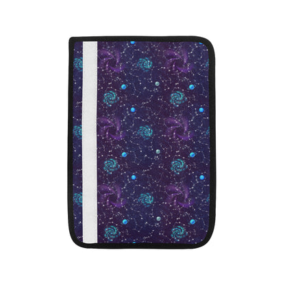 Zodiac Galaxy Design Print Car Seat Belt Cover