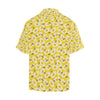 Bee Daisy Pattern Print Design 06 Men's Hawaiian Shirt