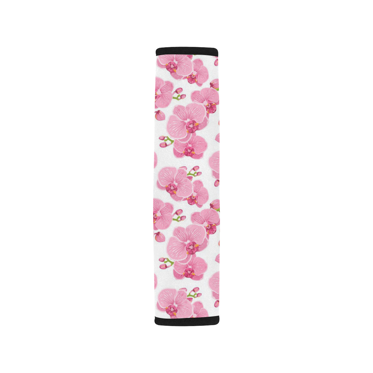 Orchid Pink Pattern Print Design OR07 Car Seat Belt Cover