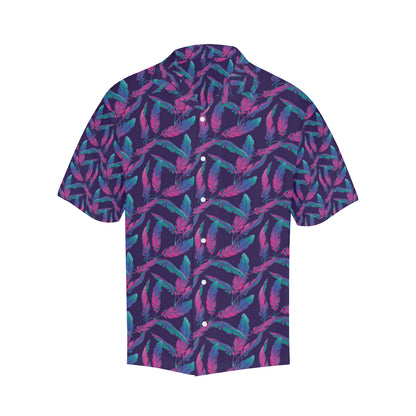 Banana Leaf Pattern Print Design 08 Men's Hawaiian Shirt