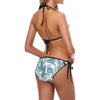 Pattern Tropical Palm Leaves Bikini