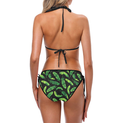 Banana Leaf Pattern Print Design BL02 Bikini