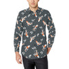 KOI Fish Pattern Print Design 04 Men's Long Sleeve Shirt