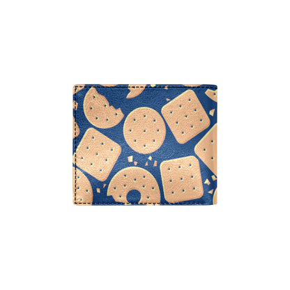 Cracker Pattern Print Design 03 Men's ID Card Wallet