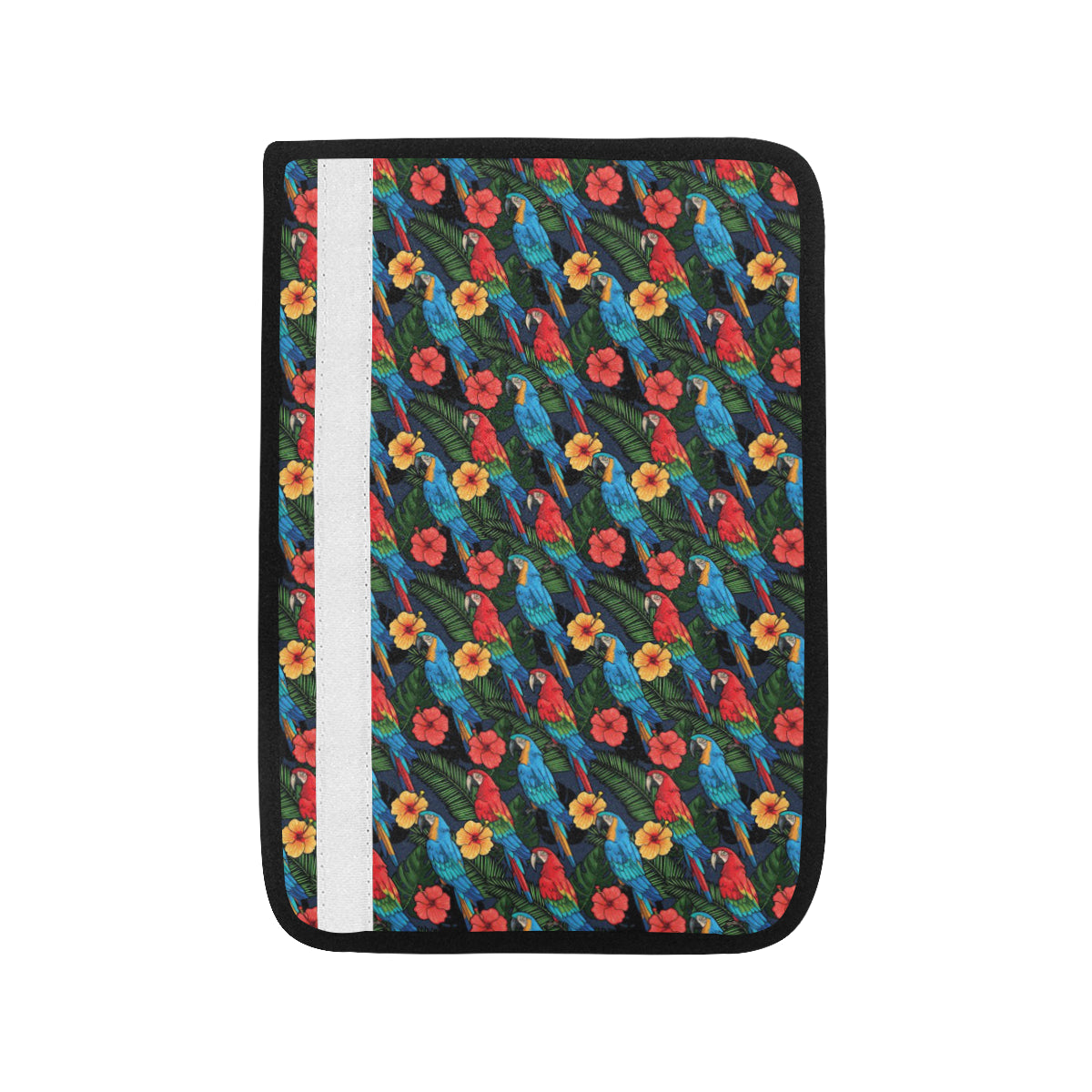 Parrot Pattern Print Design A01 Car Seat Belt Cover