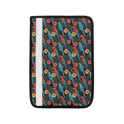 Parrot Pattern Print Design A01 Car Seat Belt Cover
