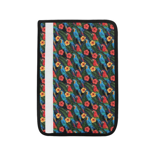 Parrot Pattern Print Design A01 Car Seat Belt Cover