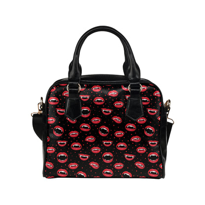 Halloween Pattern Print Design 01 Shoulder Handbag
