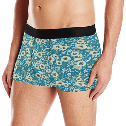 Anemone Pattern Print Design 01 Men's Boxer Briefs