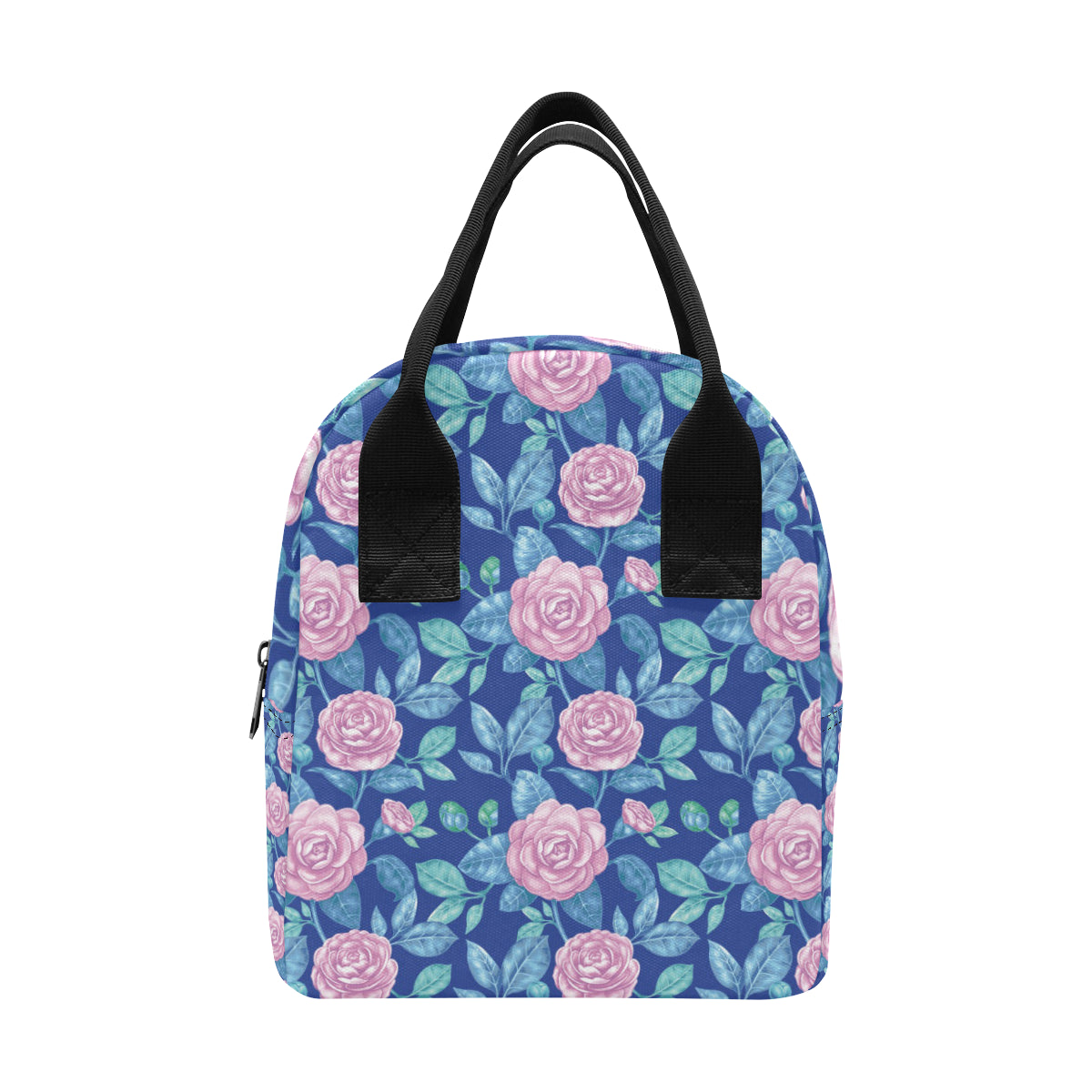 Camellia Pattern Print Design CM05 Insulated Lunch Bag