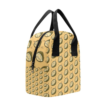 Durian Pattern Print Design DR02 Insulated Lunch Bag