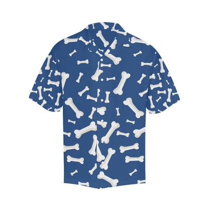 Dog Bone Pattern Print Design 03 Men's Hawaiian Shirt