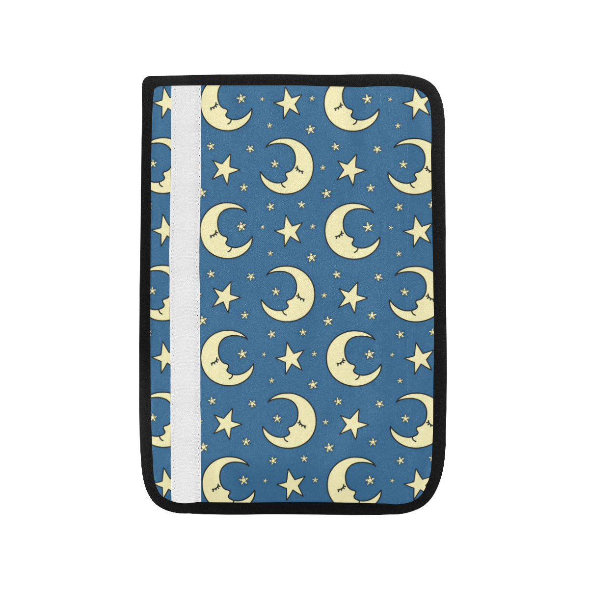 Moon Night Pattern Print Design 03 Car Seat Belt Cover