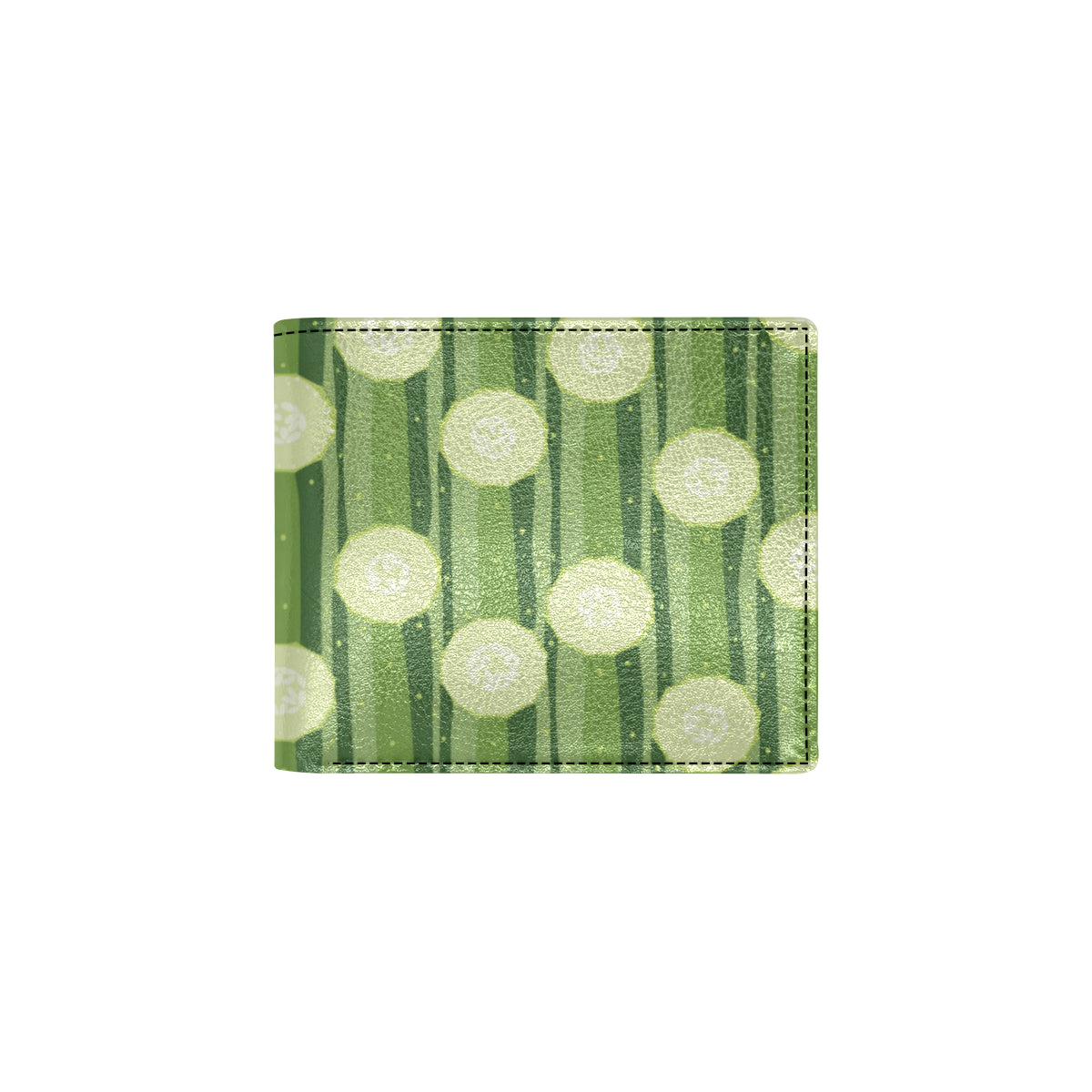 Cucumber Pattern Print Design CC03 Men's ID Card Wallet