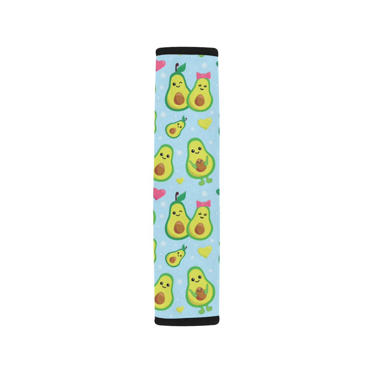 Avocado Pattern Print Design AC09 Car Seat Belt Cover