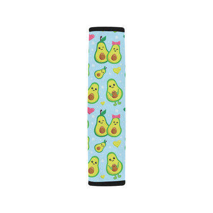 Avocado Pattern Print Design AC09 Car Seat Belt Cover