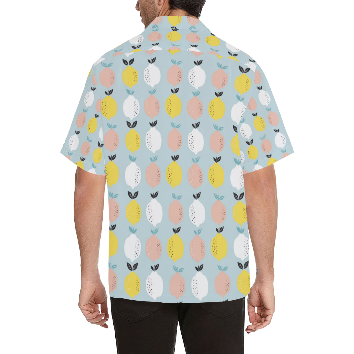Citrus  Pattern Print Design 03 Men's Hawaiian Shirt